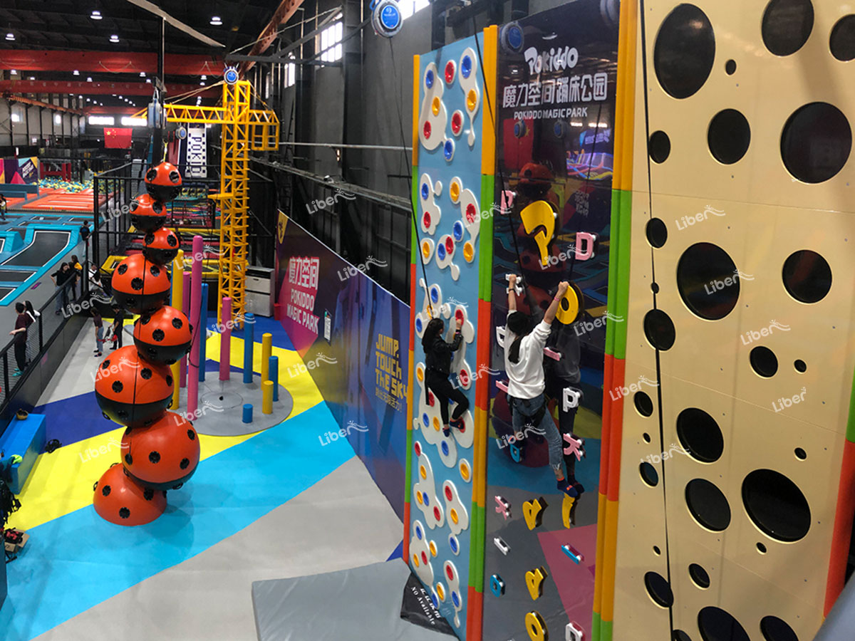 Indoor rock climbing-1