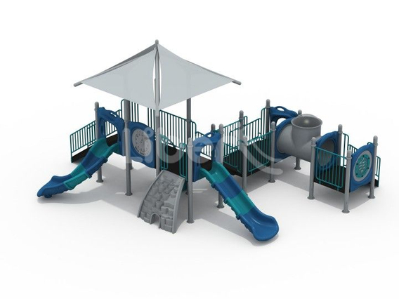 NA.LE.CF.A168.15.00 Roofless Series Outdoor Playset