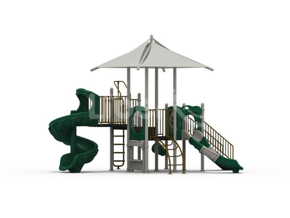 NA.LE.CF.A167.15.00 Roofless Series Outdoor Playset
