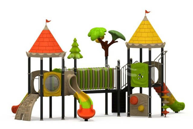 NA.LE.CB.A117.27.00 Nature Tree Series Outdoor Playset