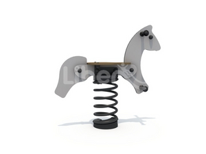 Hurdling Horse