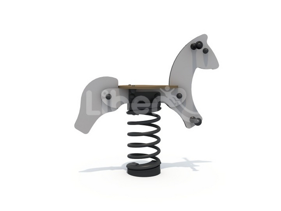 Hurdling Horse