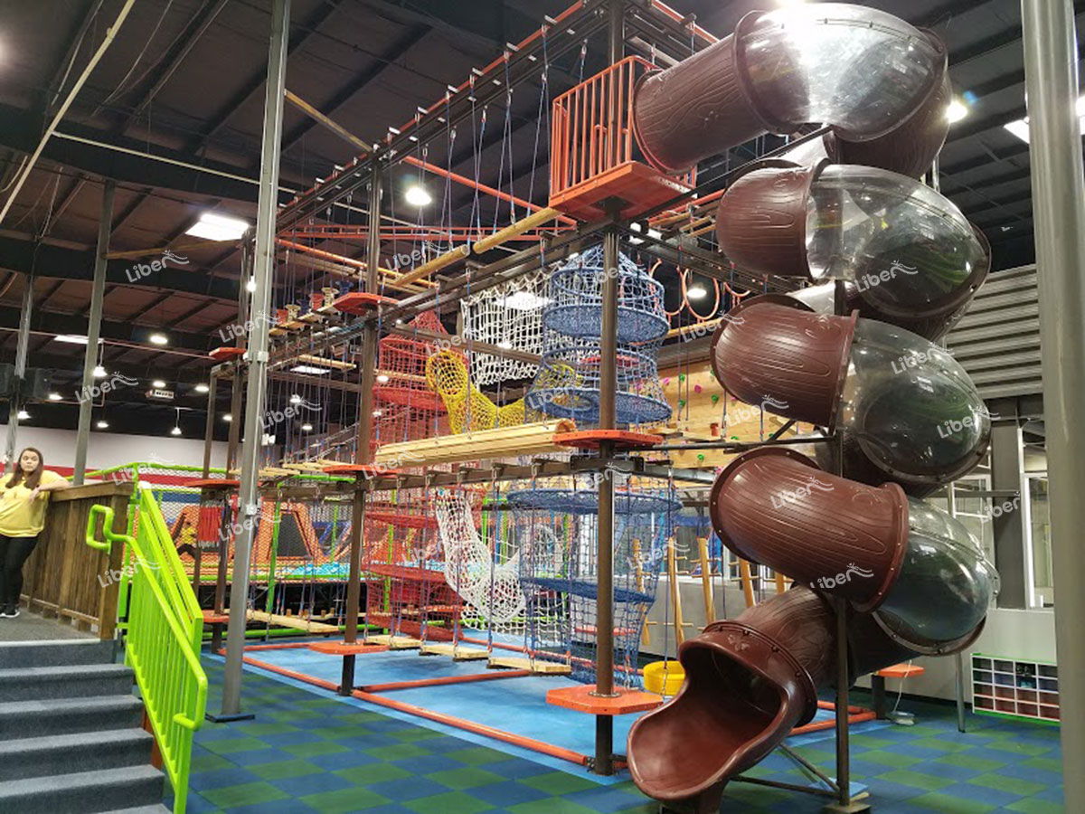 Indoor ropes course-2
