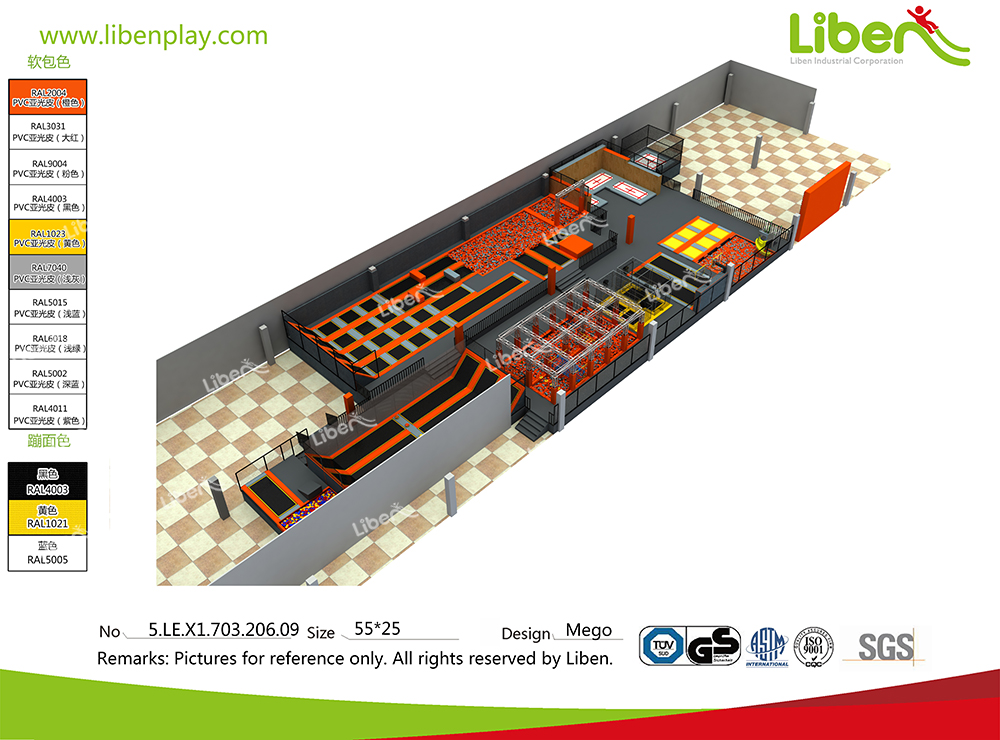  Indoor Trampoline Park -1