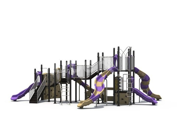 NA.LE.CF.A139.15.00 Roofless Series Outdoor Playset