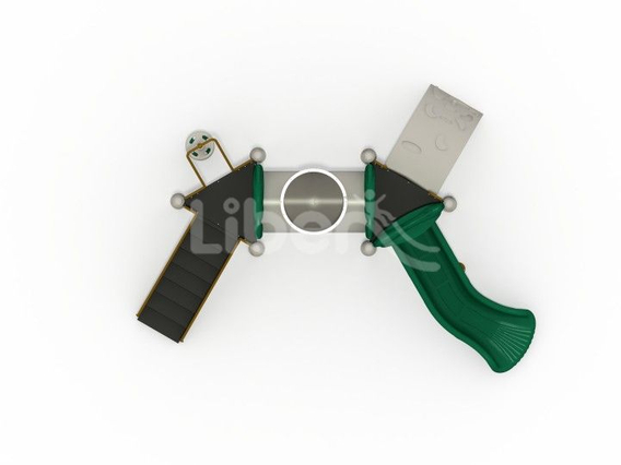 NA. LE.CF.A153.15.00 Roofless Series Outdoor Playset