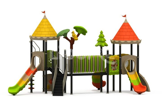 NA.LE.CB.A117.27.00 Nature Tree Series Outdoor Playset