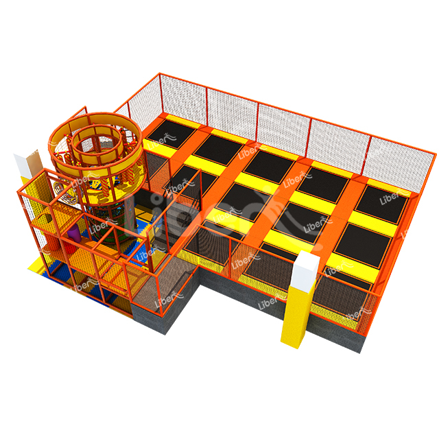 Indoor Arena Children’s Trampoline Theme Park