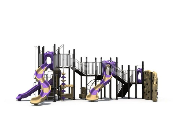 NA.LE.CF.A139.15.00 Roofless Series Outdoor Playset