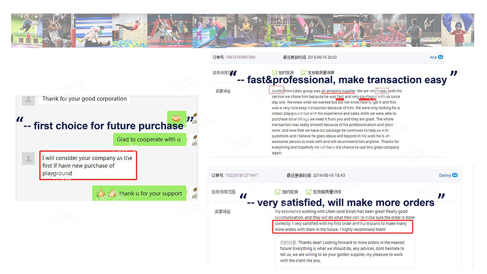 3. Trampoline Park Clients Feedback (2)