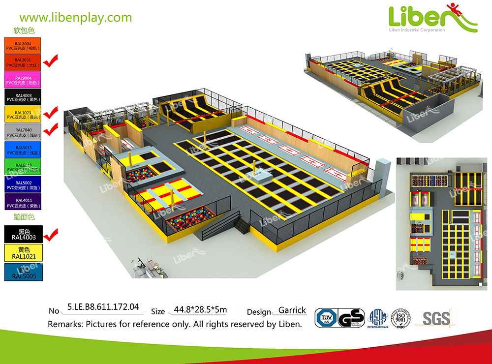 Indoor Playground Trampoline Park-1