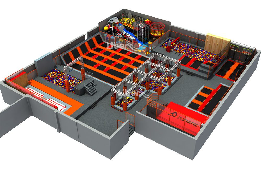 trampoline park equipment-1