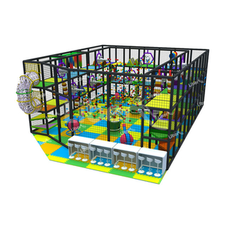 Children Plastic Indoor Soft Play Area for Birthday Party 