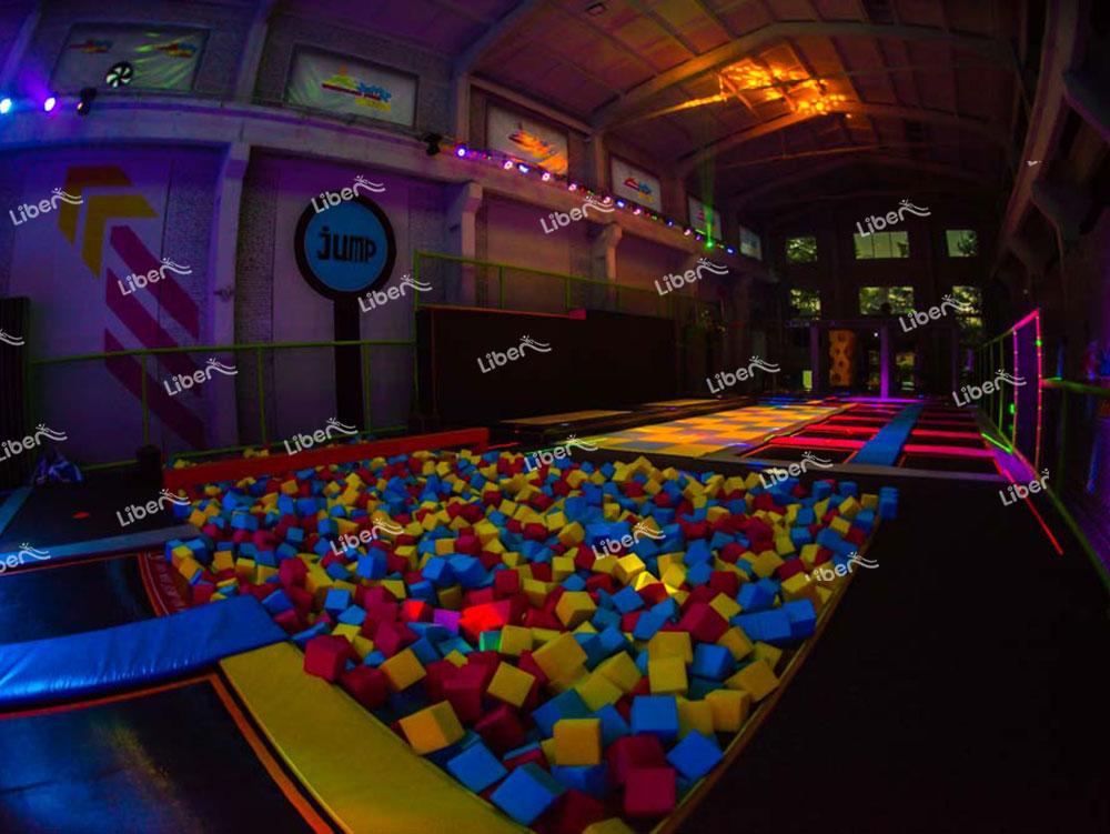 trampoline park equipment
