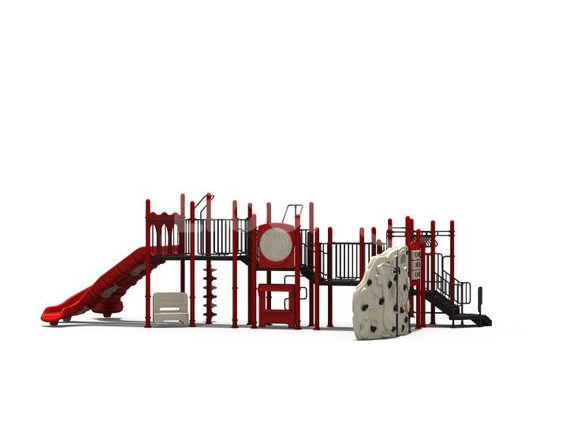 NA.LE.CF.A143.15.00Roofless Series Outdoor Playset
