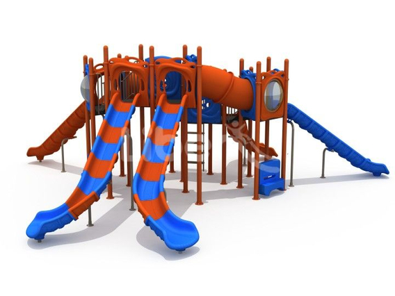 NA.LE.CF.A142.25.00Roofless Series Outdoor Playset