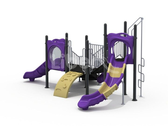 NA. LE.CF.A147.15.00 Roofless Series Outdoor Playset