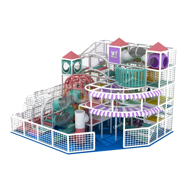 Amusement Park Candy Theme Kids Indoor Playground Equipment