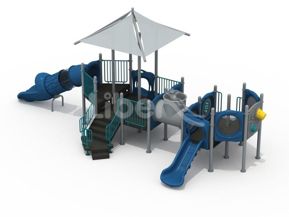 NA.LE.CF.A170.15.00 Roofless Series Outdoor Playset