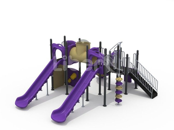 NA. LE.CF.A148.15.00 Roofless Series Outdoor Playset