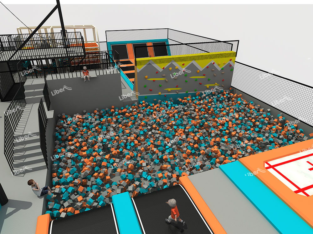 indoor children’s trampoline hall-2