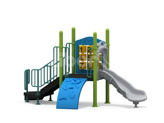 NA.LE.CF.A144.27.00Roofless Series Outdoor Playset