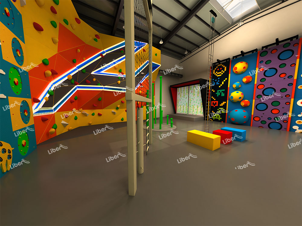 Indoor rock climbing-2