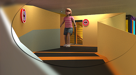 Open the maze to explore