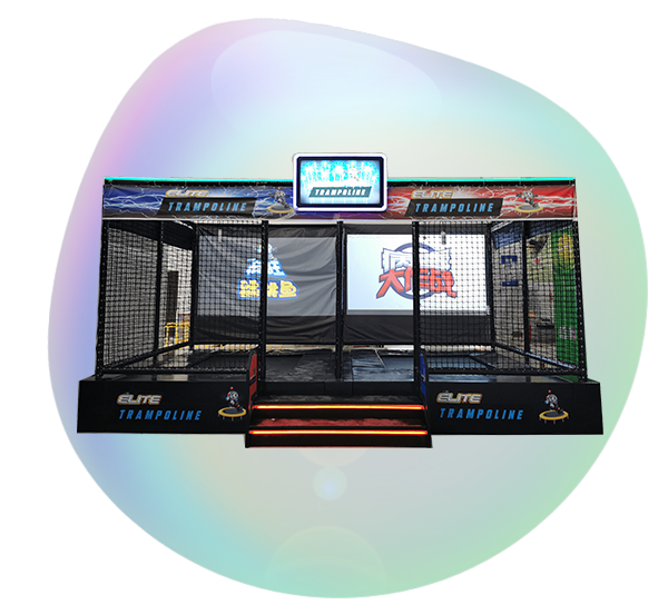 Interactive trampoline