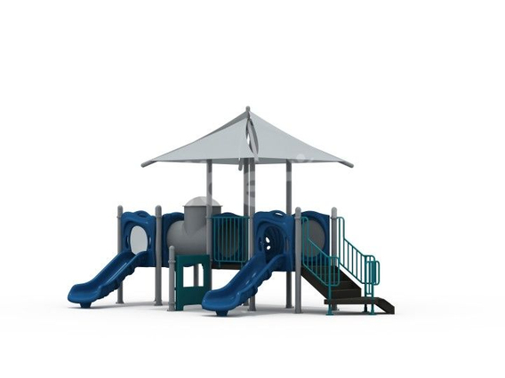 NA.LE.CF.A169.15.00 Roofless Series Outdoor Playset
