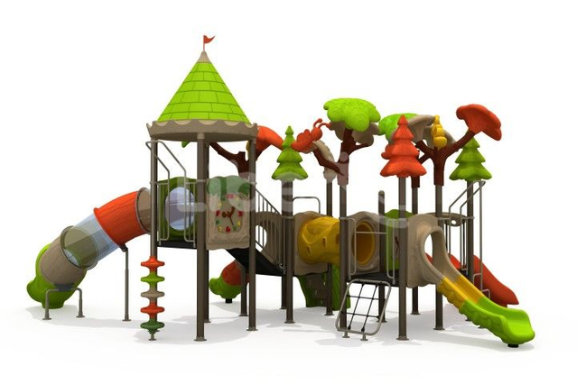 NA.LE.CB.A116.27.00 Nature Tree Series Outdoor Playset
