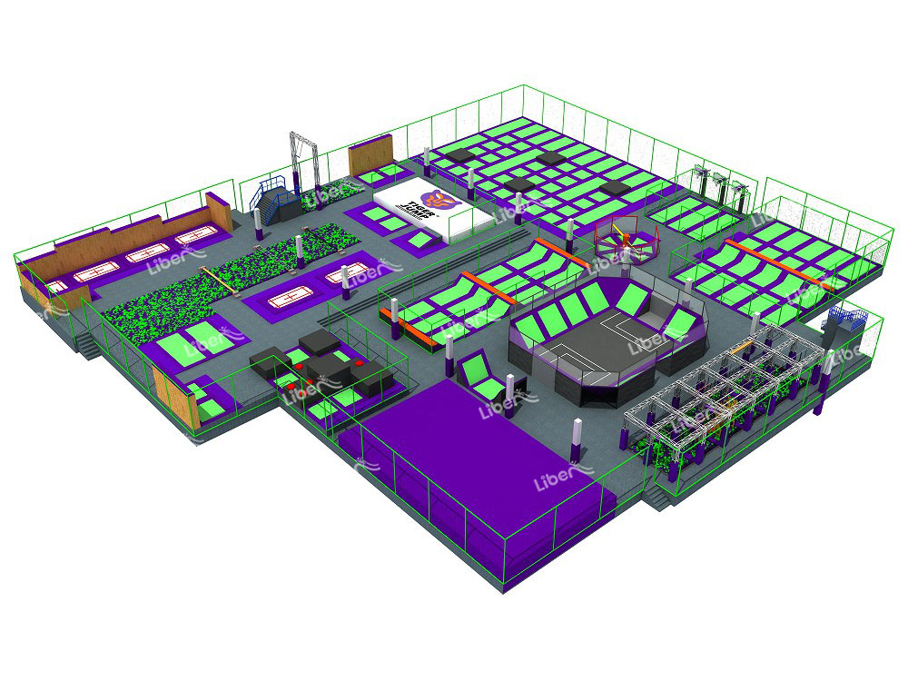 Customized Trampoline Park-1