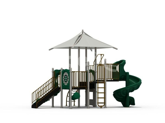 NA.LE.CF.A167.15.00 Roofless Series Outdoor Playset