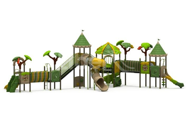 NA.LE.CB.A115.27.00 Nature Tree Series Outdoor Playset